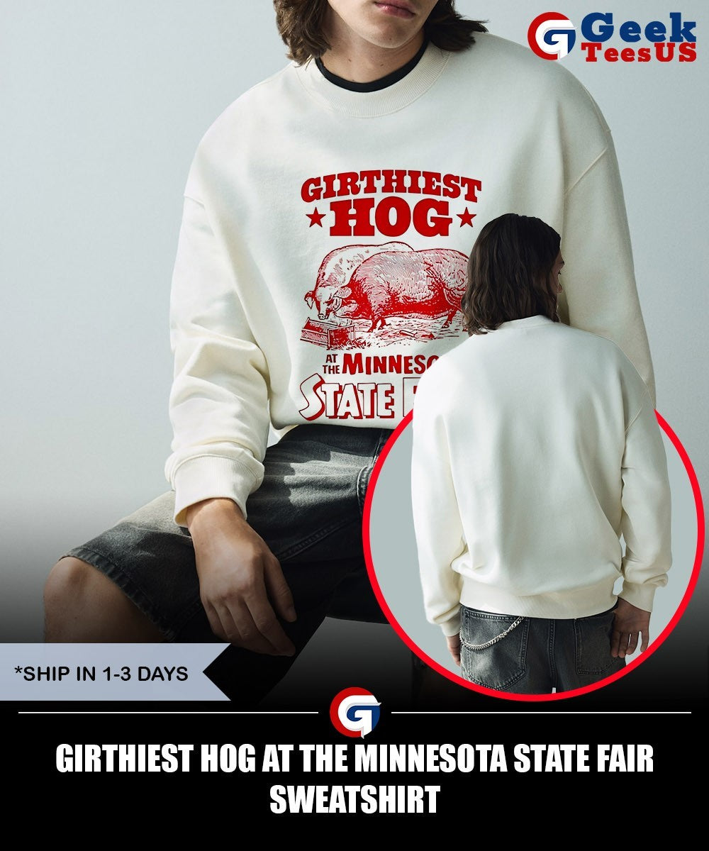 Girthiest Hog at The Minnesota State Fair Unisex , , , Long Sleeve Tee