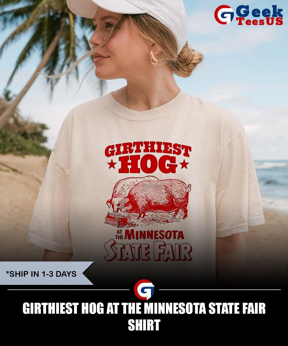 Girthiest Hog at The Minnesota State Fair Unisex , , , Long Sleeve Tee