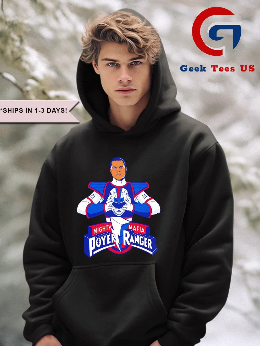 Go Go Poyer Ranger Mighty Mafia Unisex , , , Long Sleeve Tee