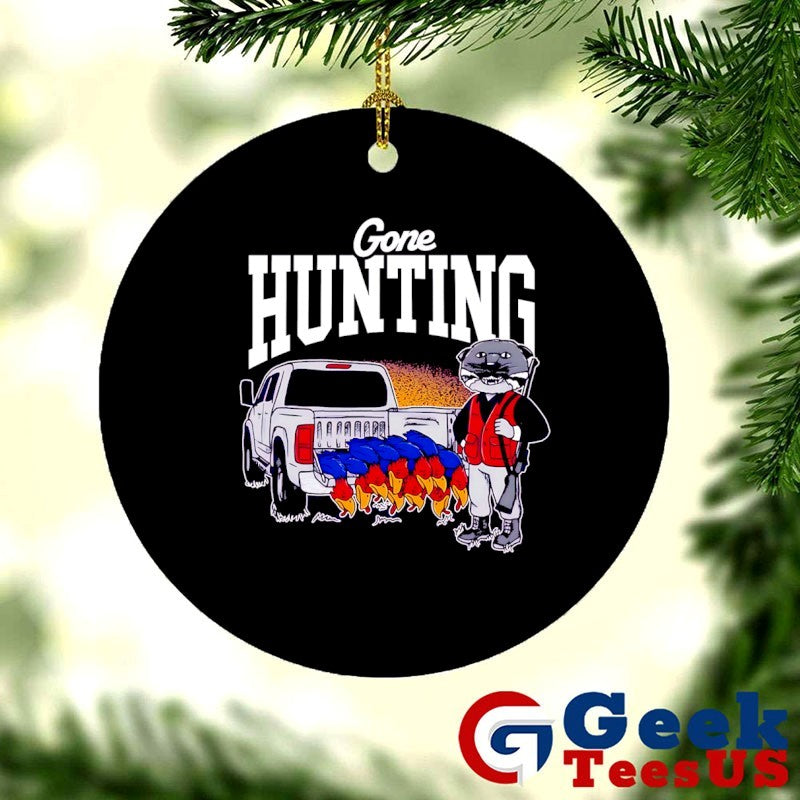 Gone hunting K-State Wildcats Kansas State shirt Unisex , , , Long Sleeve Tee