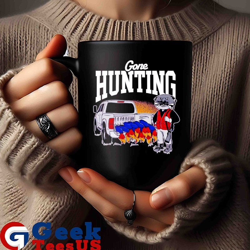 Gone hunting K-State Wildcats Kansas State shirt Unisex , , , Long Sleeve Tee