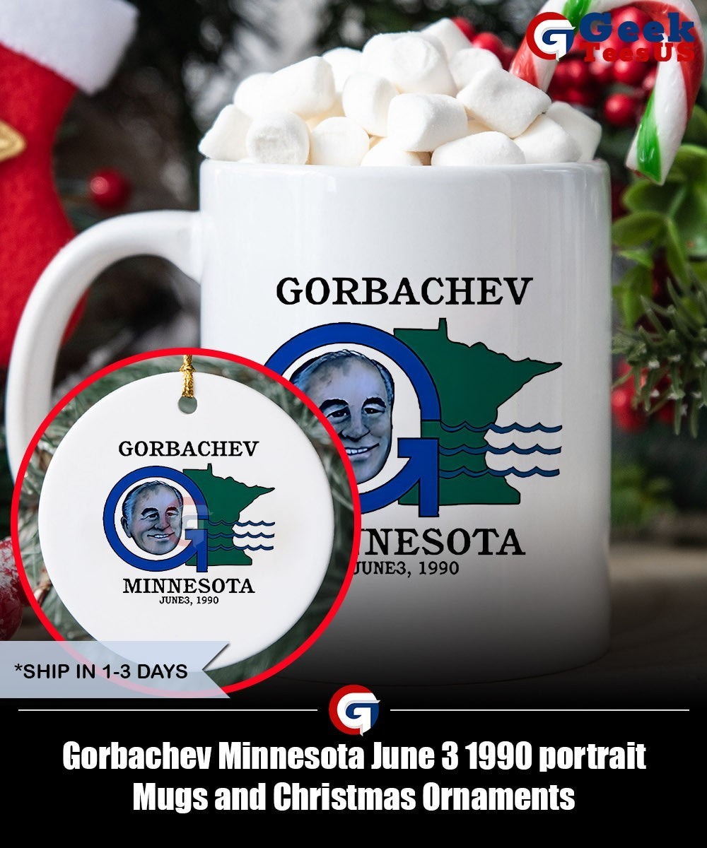 Gorbachev Minnesota June 3 1990 portrait shirt Unisex , , , Long Sleeve Tee