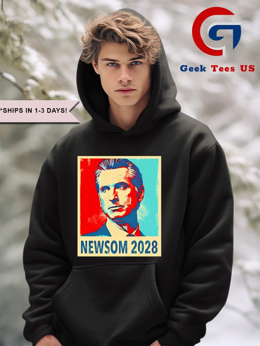 Governor Gavin Newsom for President 2028 hope shirt Unisex , , , Long Sleeve Tee