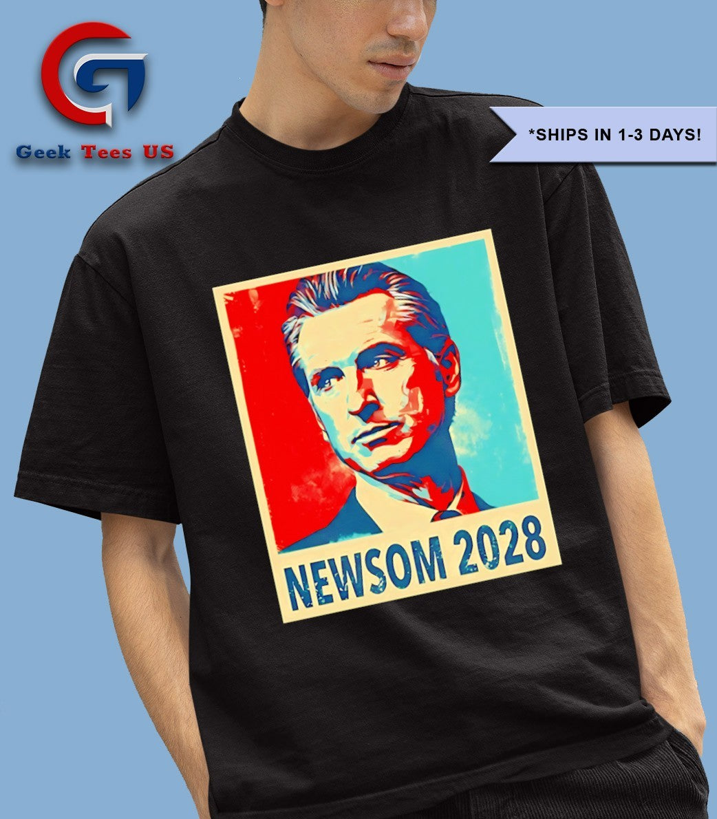Governor Gavin Newsom for President 2028 hope shirt Unisex , , , Long Sleeve Tee