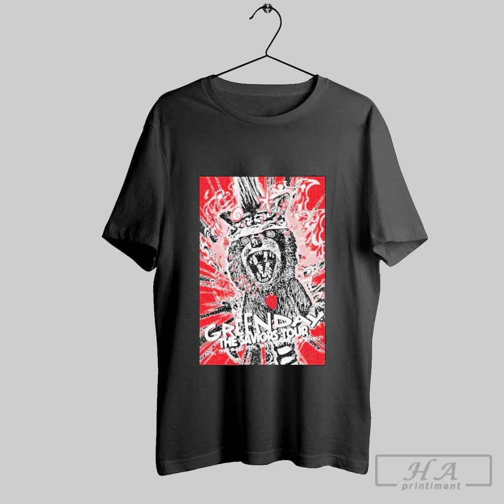 Green Day The Saviors Tour Lima Peru August 29th 2025 T Shirts