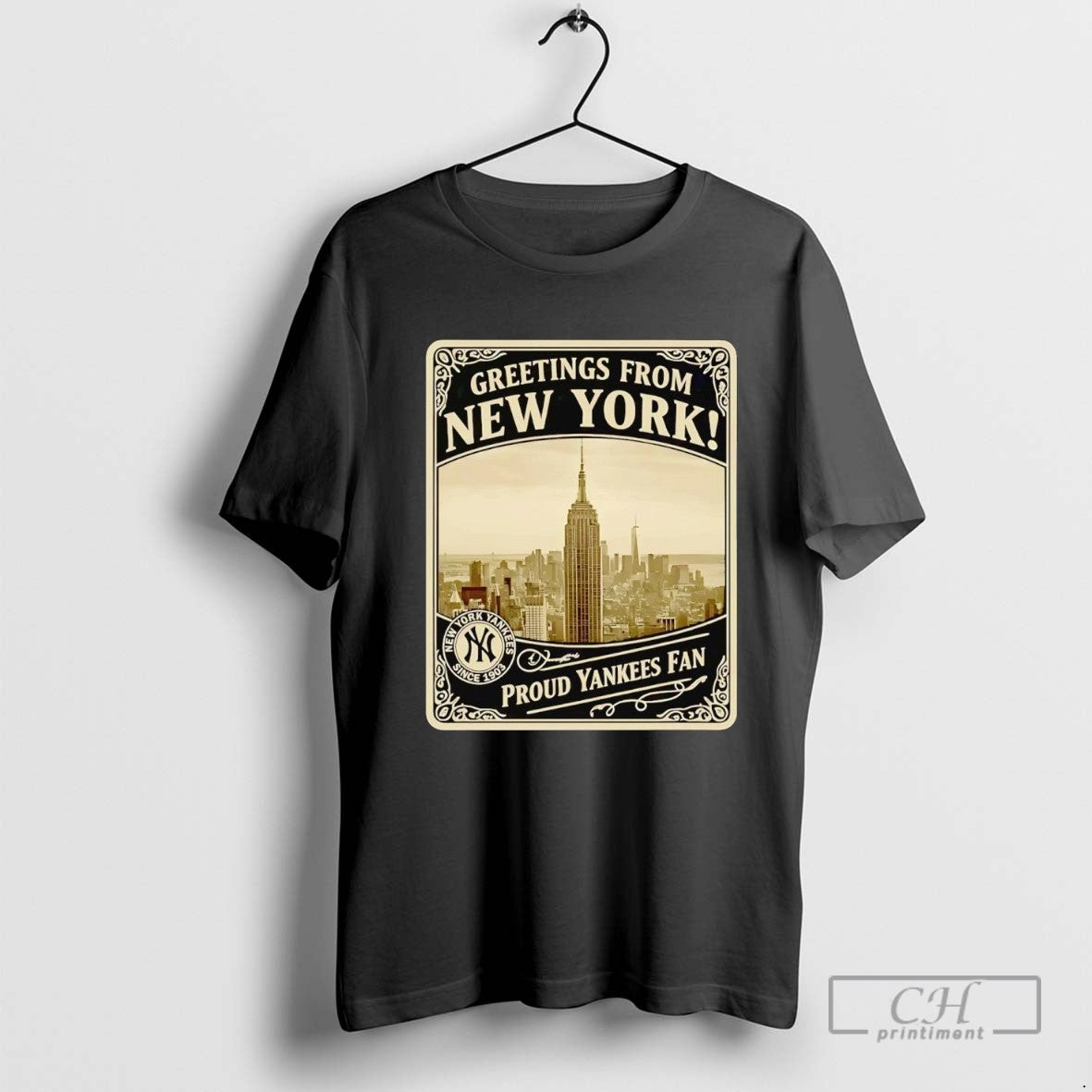 Greetings From New York Proud Yankees Fan