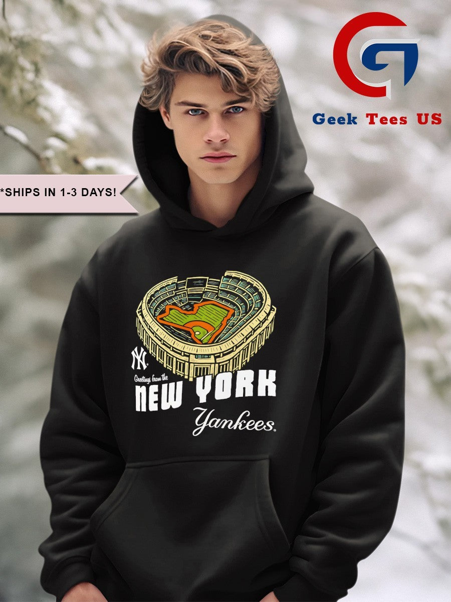 Greetings from the New York Yankees Home Stadium shirt Unisex , , , Long Sleeve Tee