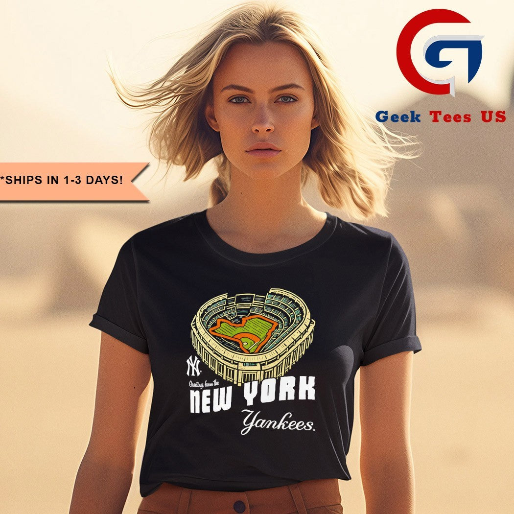 Greetings from the New York Yankees Home Stadium shirt Unisex , , , Long Sleeve Tee