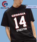 Gunner Stockton 14 Georgia Bulldogs football shirt Unisex , , , Long Sleeve Tee
