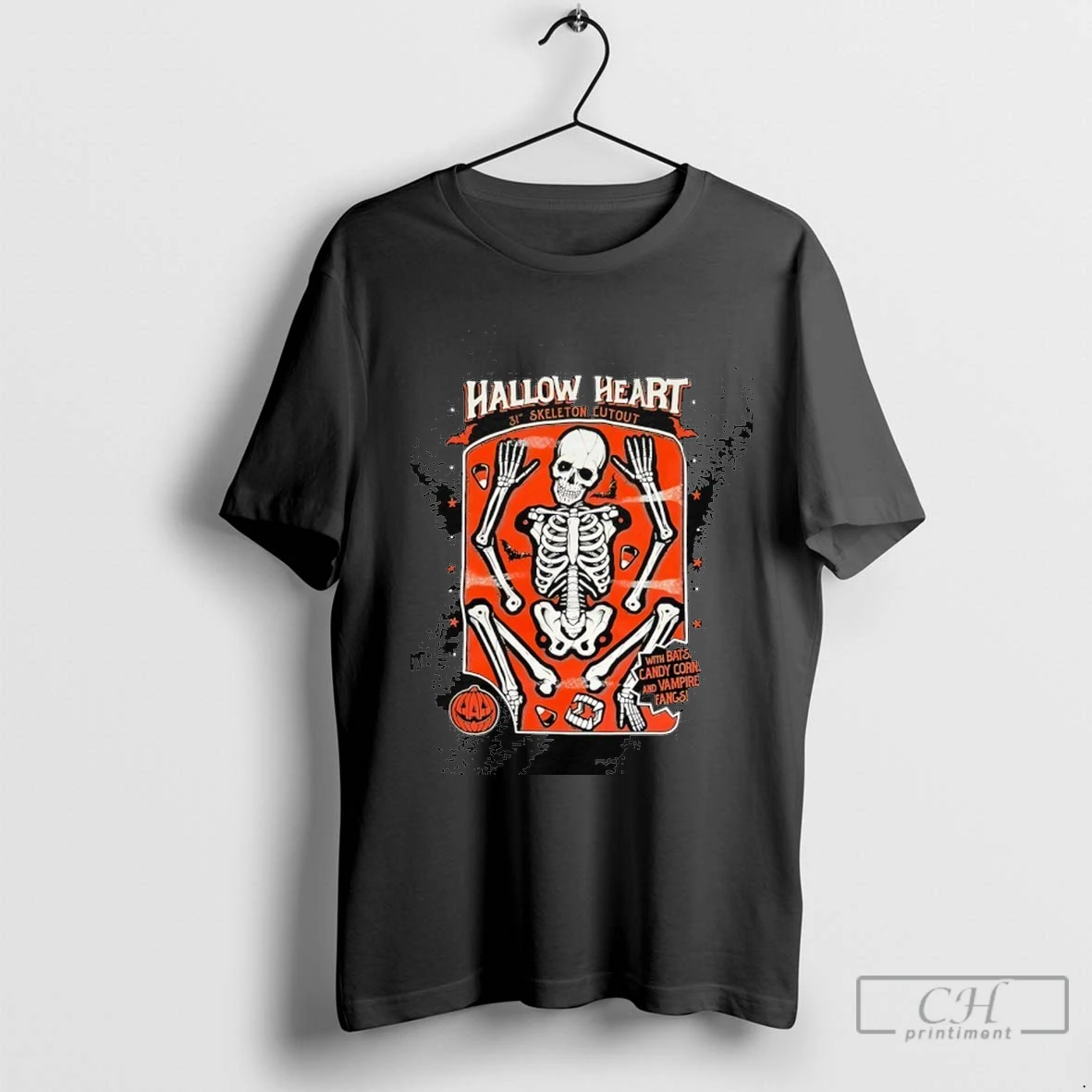 Hallow Heart 31th Skeleton Cut Out Halloween