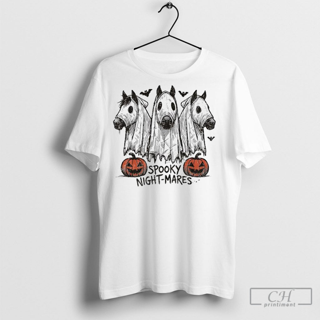 Halloween Spooky Night Mares Horse Shirts