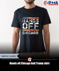 Hands off Chicago Anti Trump shirt Unisex , , , Long Sleeve Tee