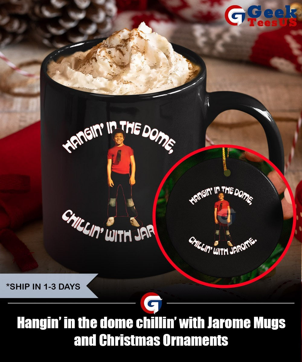 Hangin’ in the dome chillin’ with Jarome shirt Unisex , , , Long Sleeve Tee
