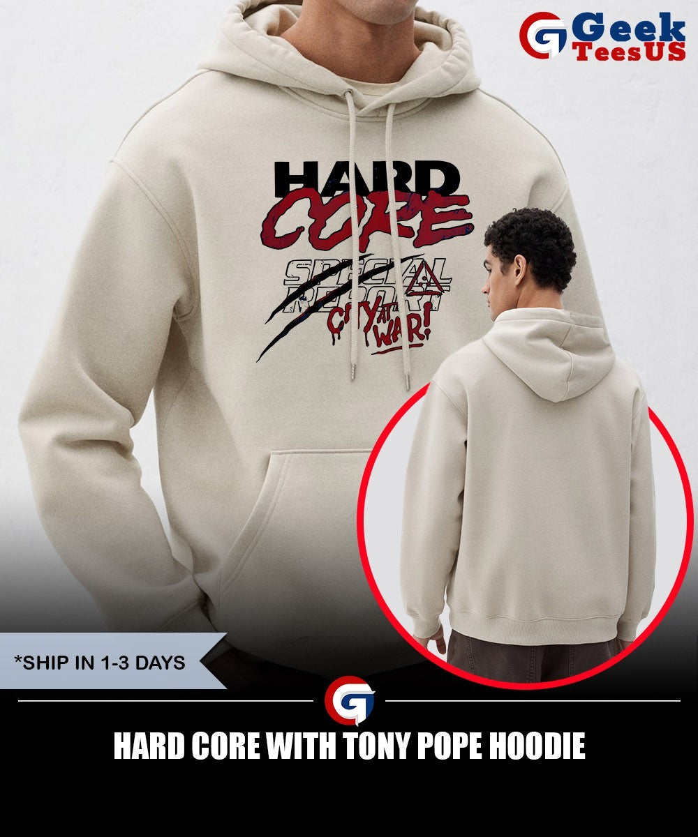 Hard Core with Tony Pope shirt Unisex , , , Long Sleeve Tee