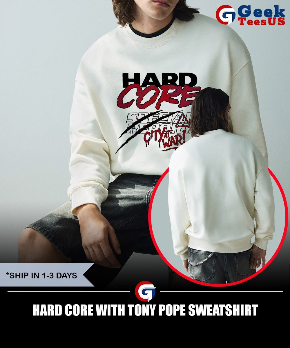 Hard Core with Tony Pope shirt Unisex , , , Long Sleeve Tee