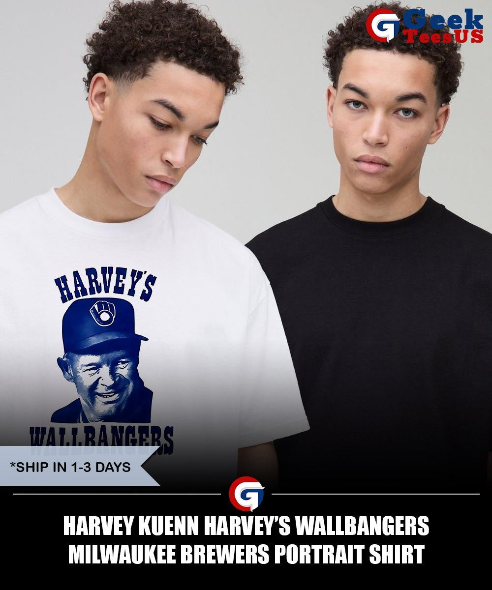 Harvey Kuenn Harvey’s Wallbangers Milwaukee Brewers portrait shirt Unisex , , , Long Sleeve Tee