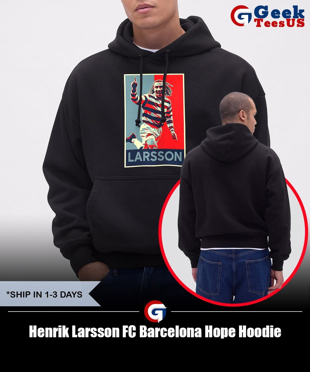 Henrik Larsson FC Barcelona Hope shirt Unisex , , , Long Sleeve Tee