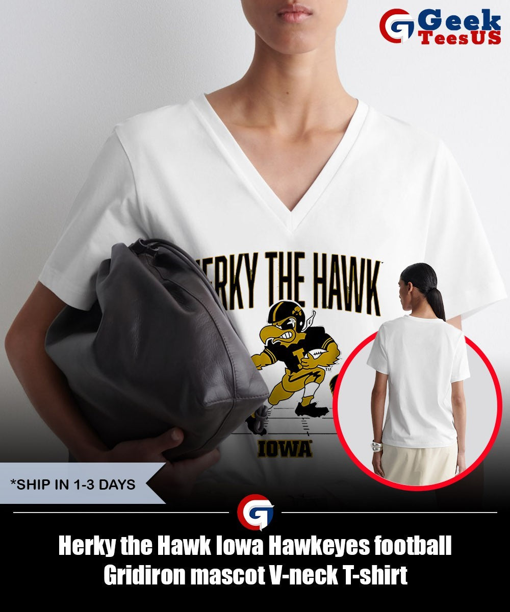 Herky the Hawk Iowa Hawkeyes football Gridiron mascot shirt Unisex , , , Long Sleeve Tee