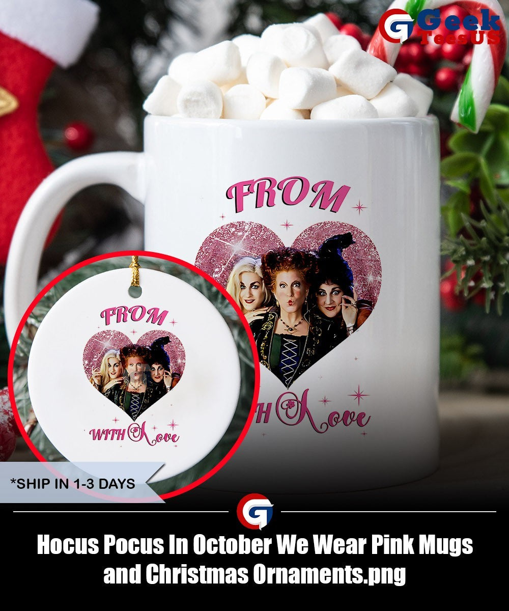 Hocus Pocus In October We Wear Pink shirt Unisex , , , Long Sleeve Tee