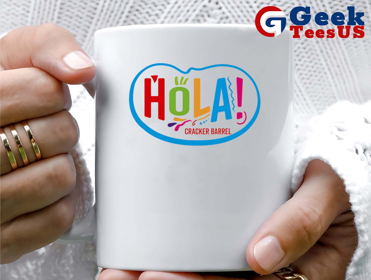 Hola Cracker Barrel logo shirt Unisex , , , Long Sleeve Tee