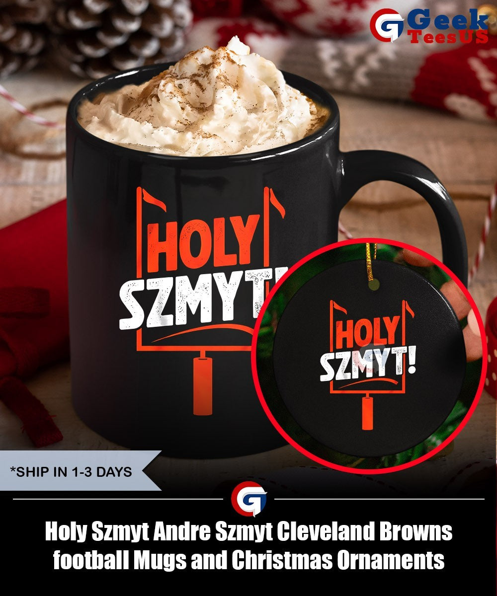 Holy Szmyt Andre Szmyt Cleveland Browns football shirt Unisex , , , Long Sleeve Tee