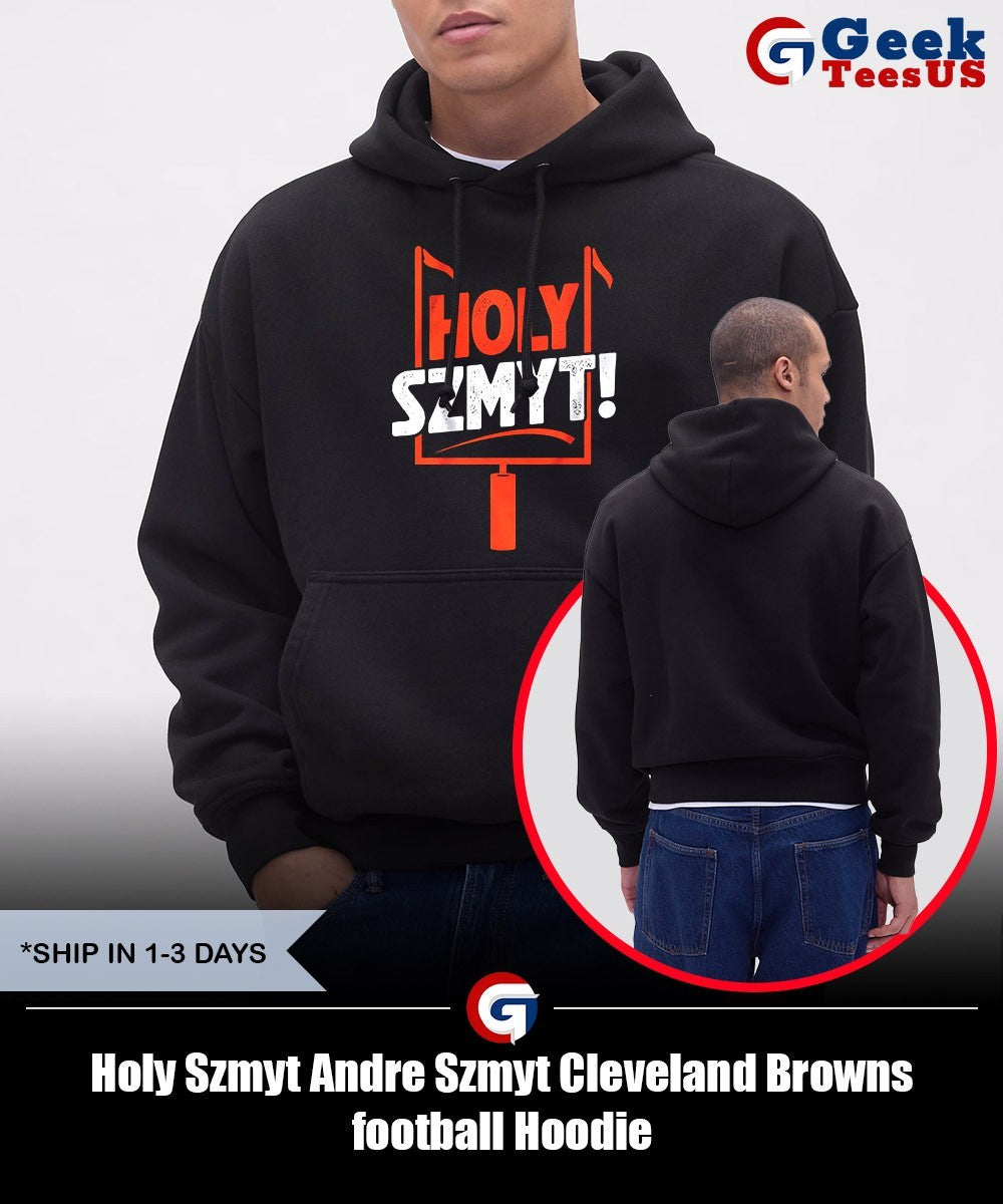 Holy Szmyt Andre Szmyt Cleveland Browns football shirt Unisex , , , Long Sleeve Tee