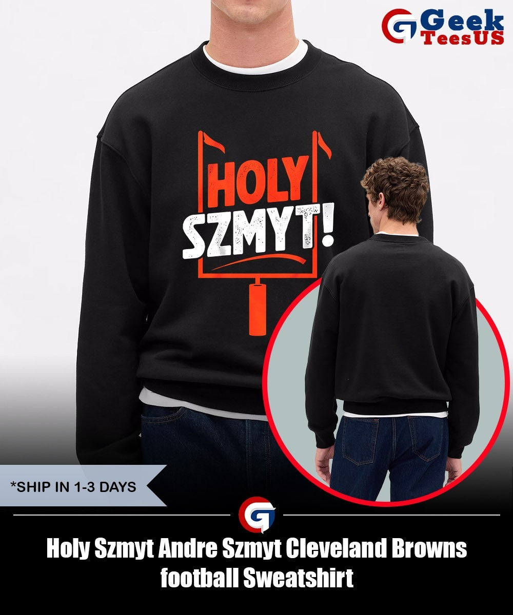 Holy Szmyt Andre Szmyt Cleveland Browns football shirt Unisex , , , Long Sleeve Tee