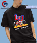 Horror characters Liberty Flames you can’t sit with us Halloween 2025 shirt Unisex , , , Long Sleeve Tee