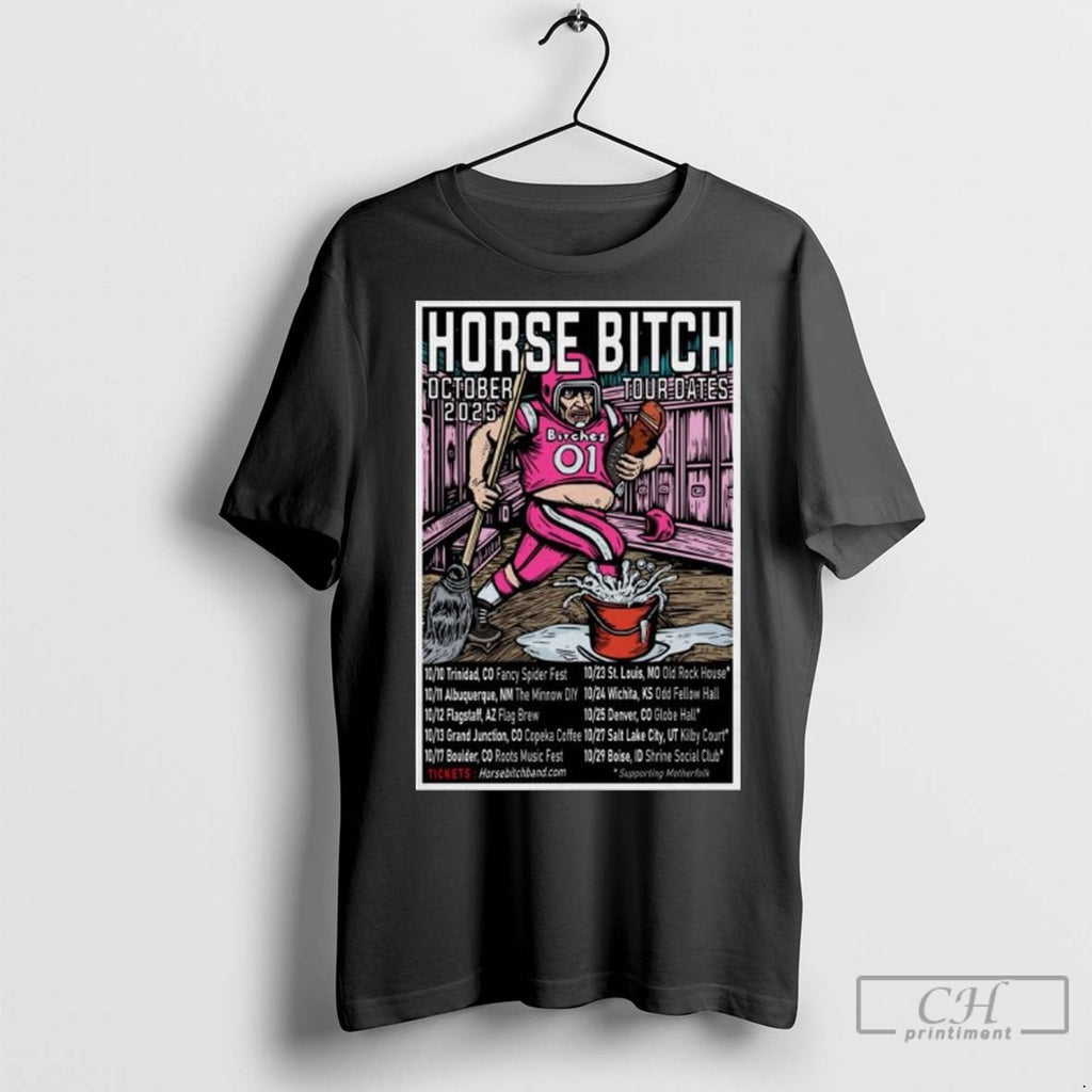 Horse Bitch Oct Tour Dates October 2025 Long Sleve T Shirt Jpg