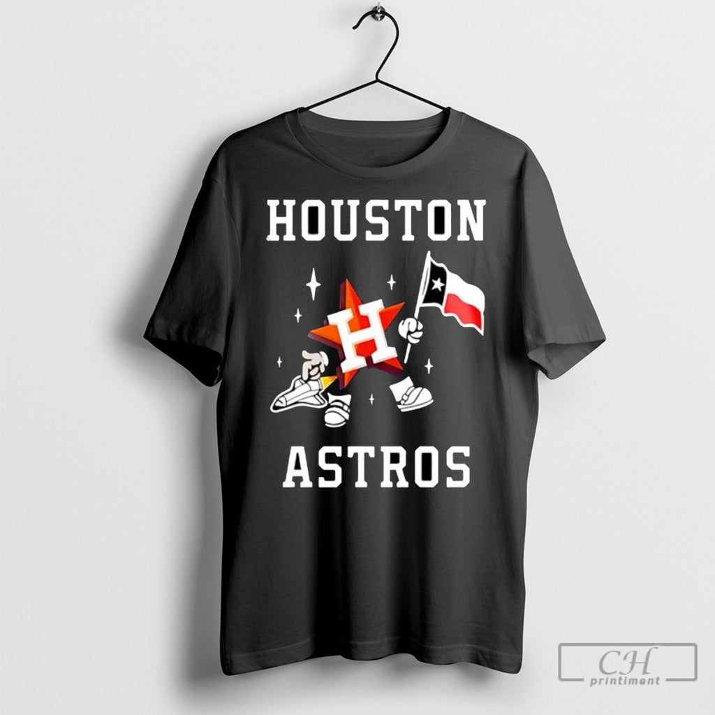 Houston Astros Mlb Cartoon 2025 Baseball Shirts