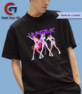 Huntrix Demon Hunters Kpop logo shirt Unisex , , , Long Sleeve Tee