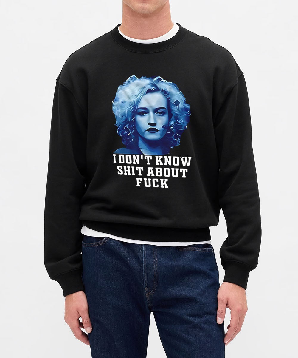 I don’t know shit about fuck Ozark Ruth Langmore portrait shirt Unisex , , , Long Sleeve Tee