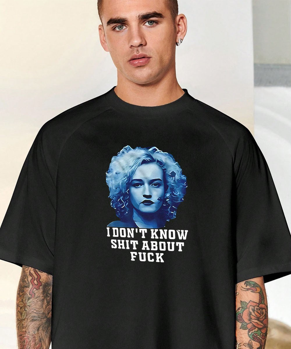 I don’t know shit about fuck Ozark Ruth Langmore portrait shirt Unisex , , , Long Sleeve Tee