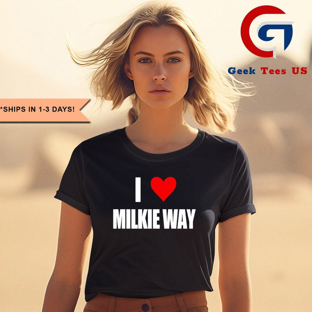 I love milkie way shirt Unisex , , , Long Sleeve Tee