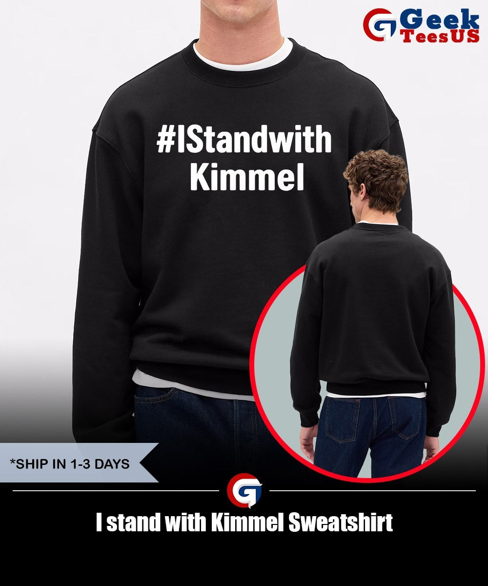 I stand with Kimmel shirt Unisex , , , Long Sleeve Tee
