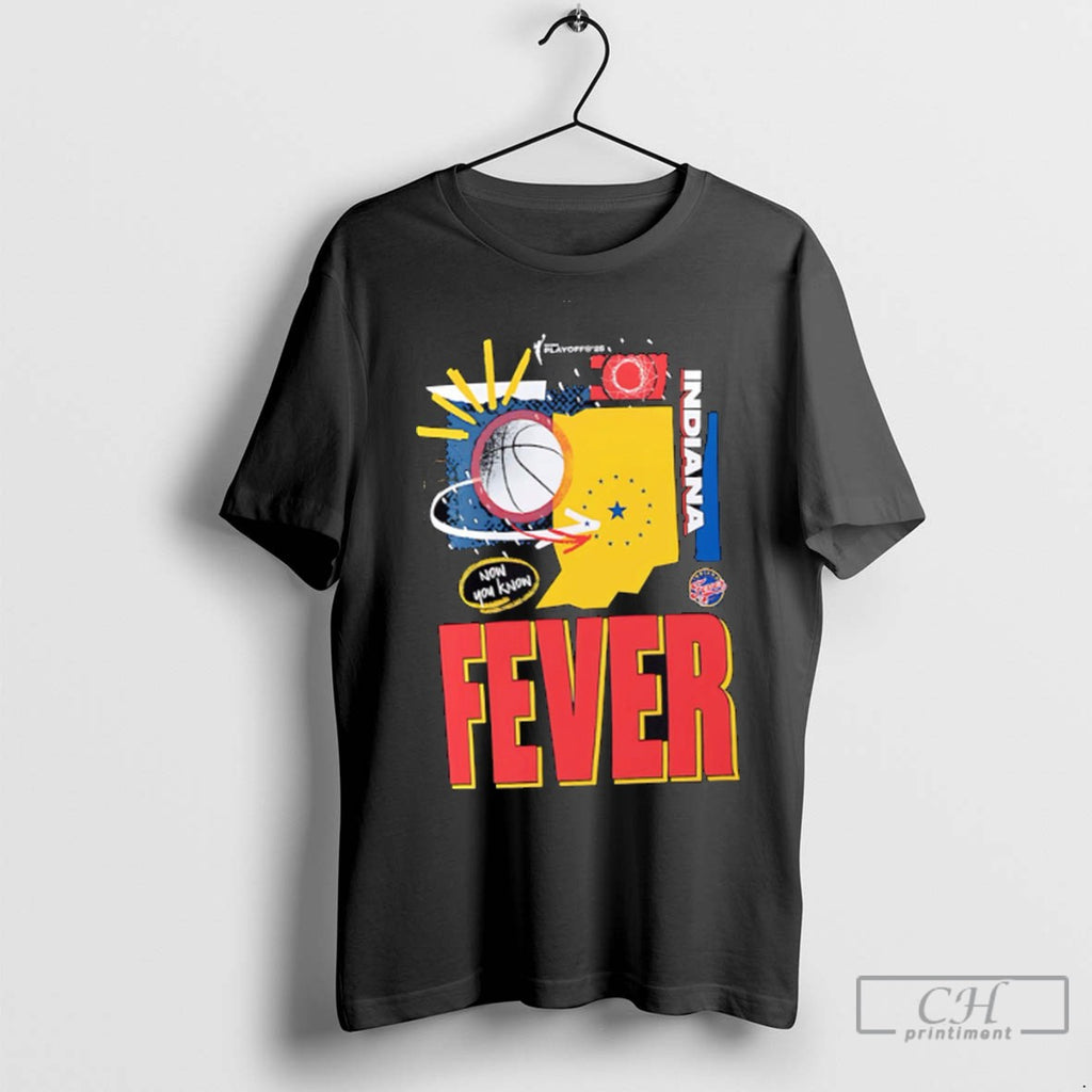 Indiana Fever 2025 Wnba Playoffs In The Zone T Shirt Jpg