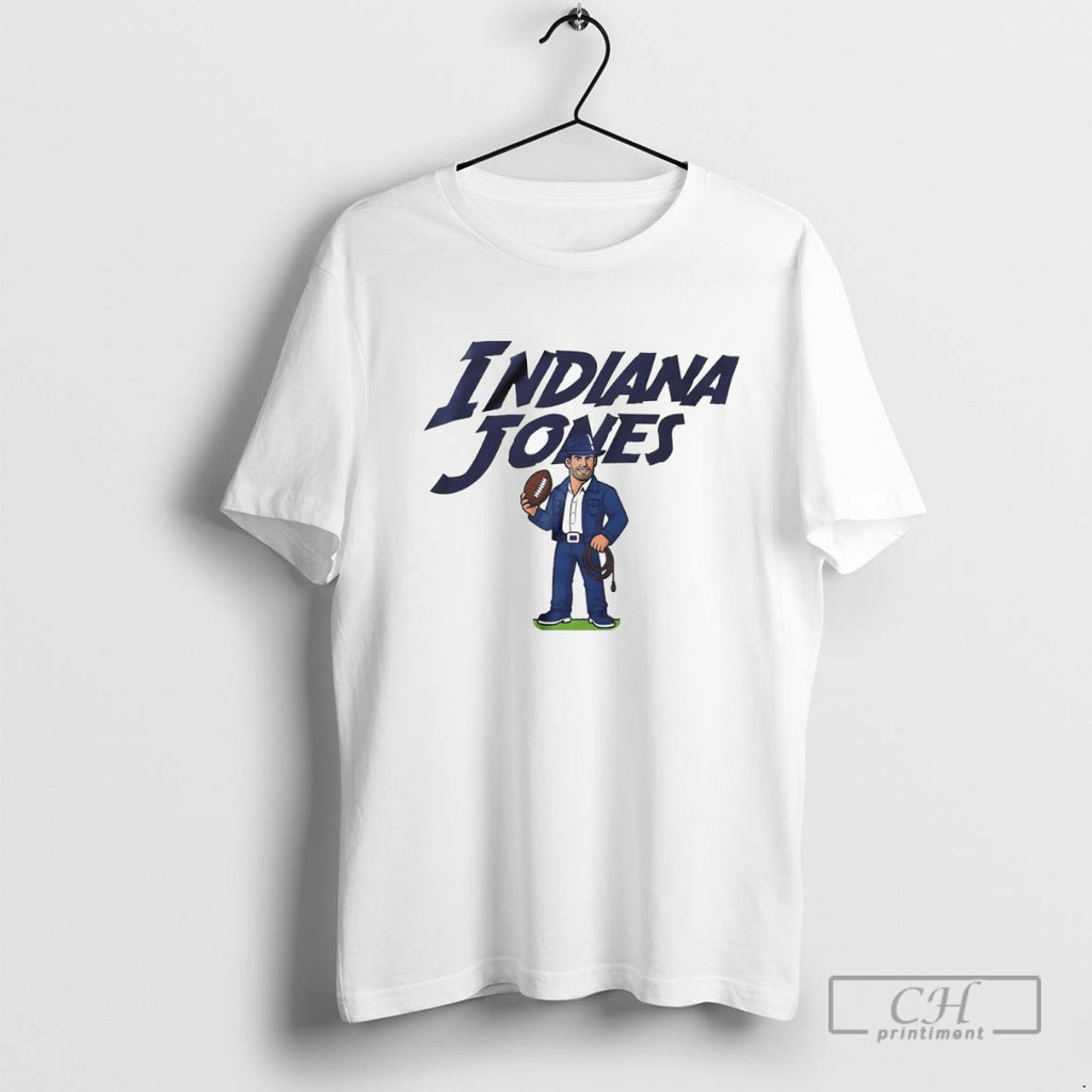 Indiana Jons Daniel Jones Indianapolis Colts Cartoon