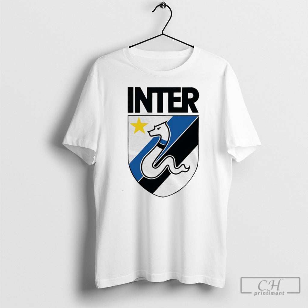 Inter Biscione Stella Logo T Shirts