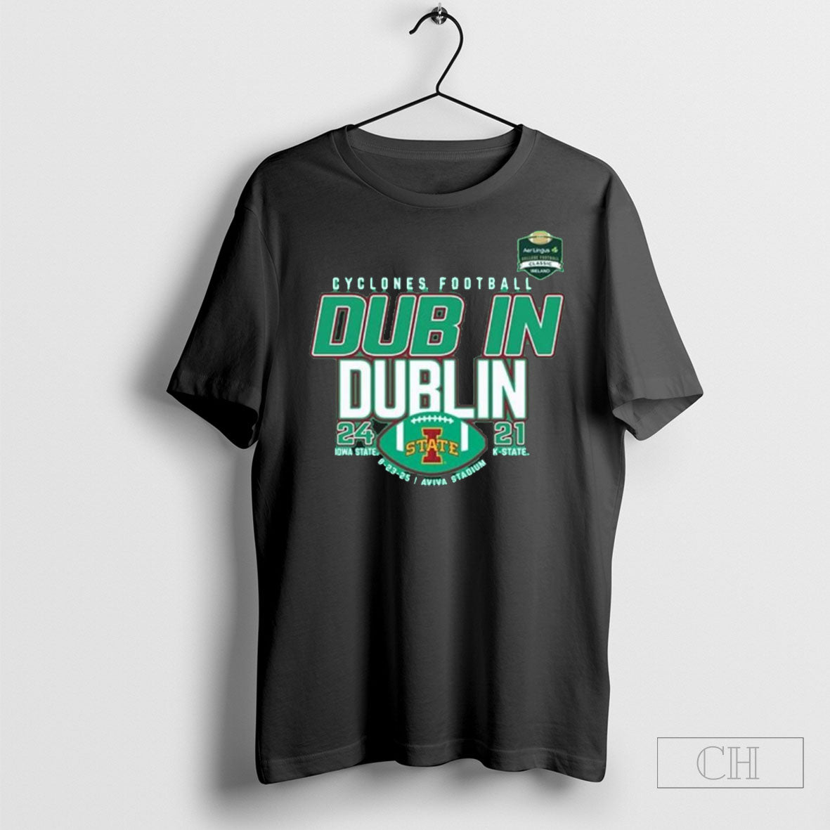 Iowa State Cyclones 24 21 K State Dub In Dublin Final Score Shirts
