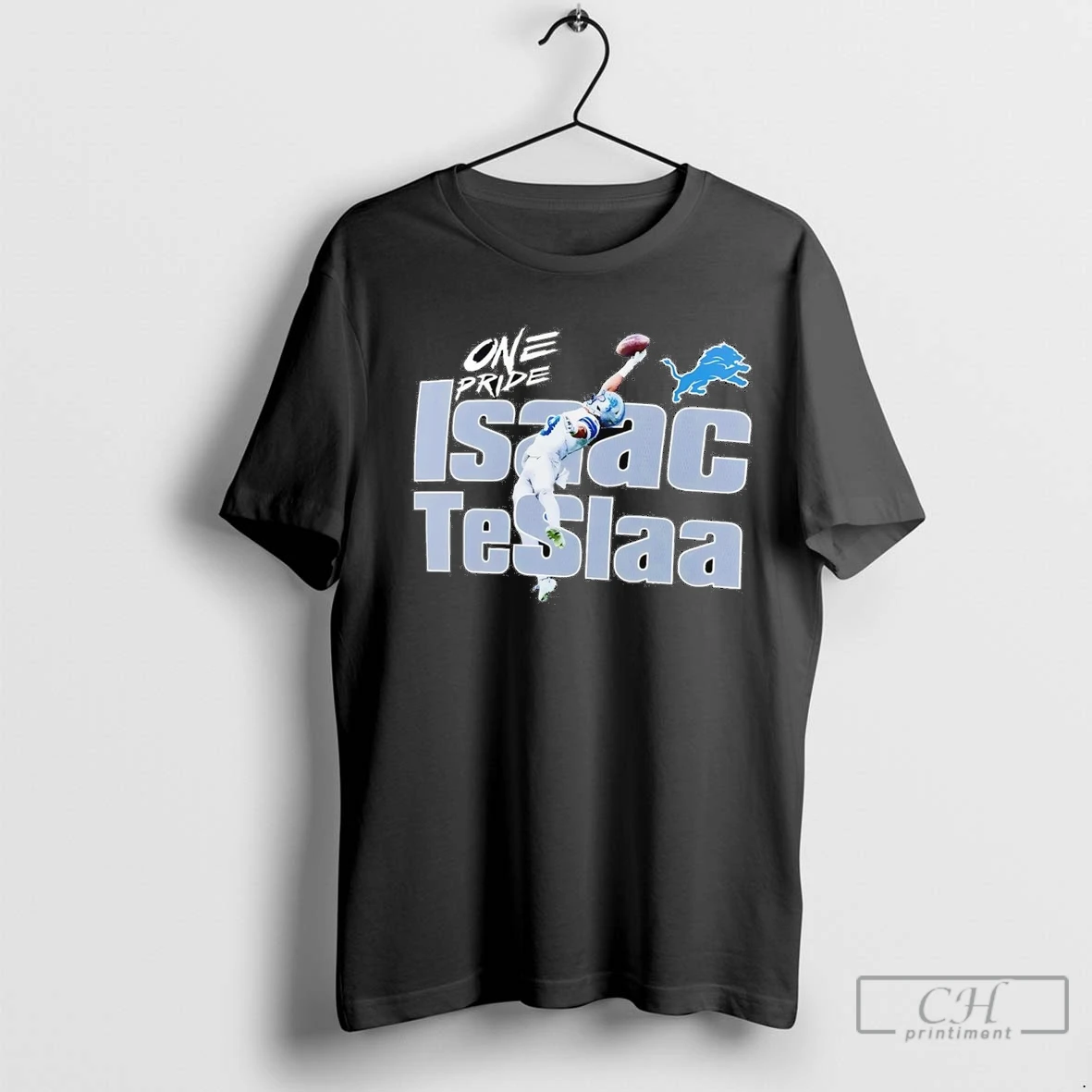 Isaac Teslaa One Pride Detroit Lions