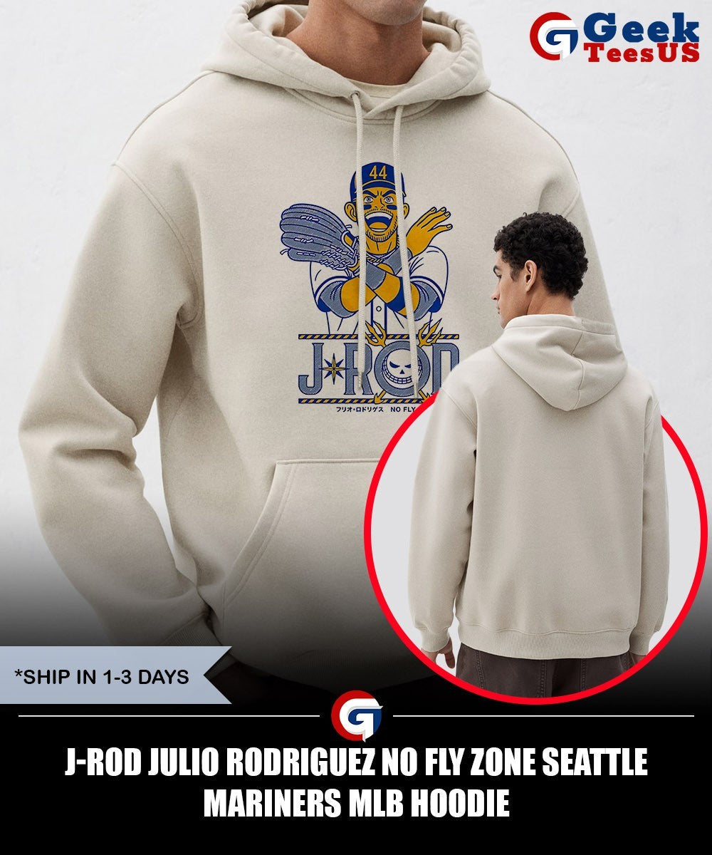 J-Rod Julio Rodriguez No Fly Zone Seattle Mariners MLB shirt Unisex , , , Long Sleeve Tee