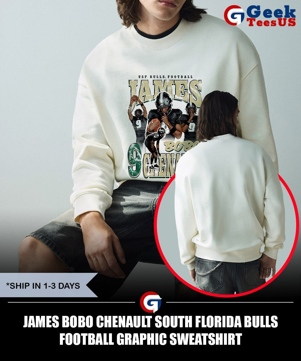 James Bobo Chenault South Florida Bulls football graphic shirt Unisex , , , Long Sleeve Tee