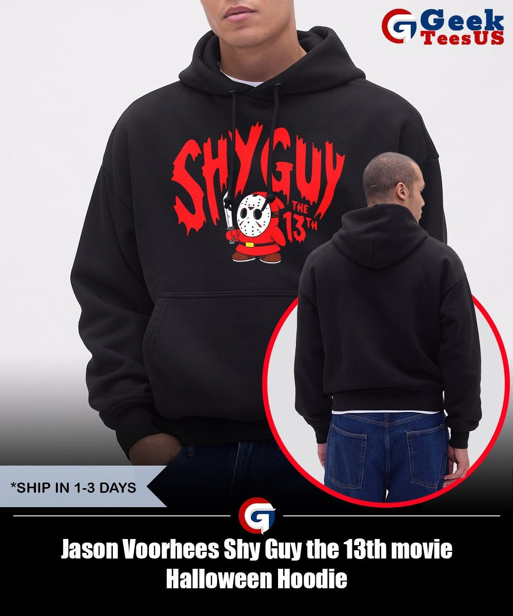 Jason Voorhees Shy Guy the 13th movie Halloween shirt Unisex , , , Long Sleeve Tee