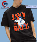 Javier Báez Javy Báez Detroit Tigers football signature shirt Unisex , , , Long Sleeve Tee