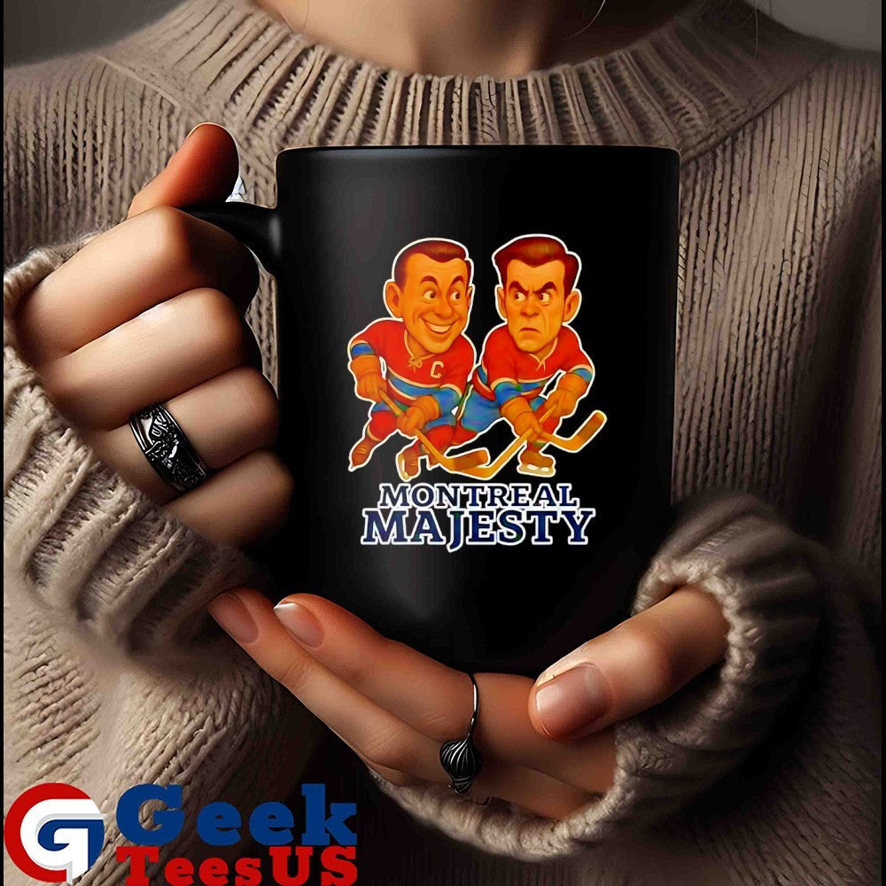 Jean Beliveau and Maurice Richard Montreal Majesty Hockey caricatures shirt Unisex , , , Long Sleeve Tee