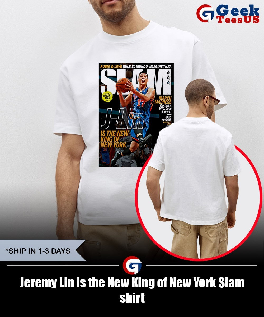 Jeremy Lin is the New King of New York Slam shirt Unisex , , , Long Sleeve Tee