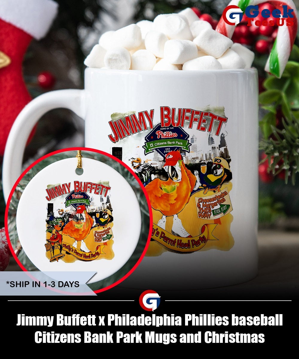Jimmy Buffett x Philadelphia Phillies baseball Citizens Bank Park shirt Unisex , , , Long Sleeve Tee