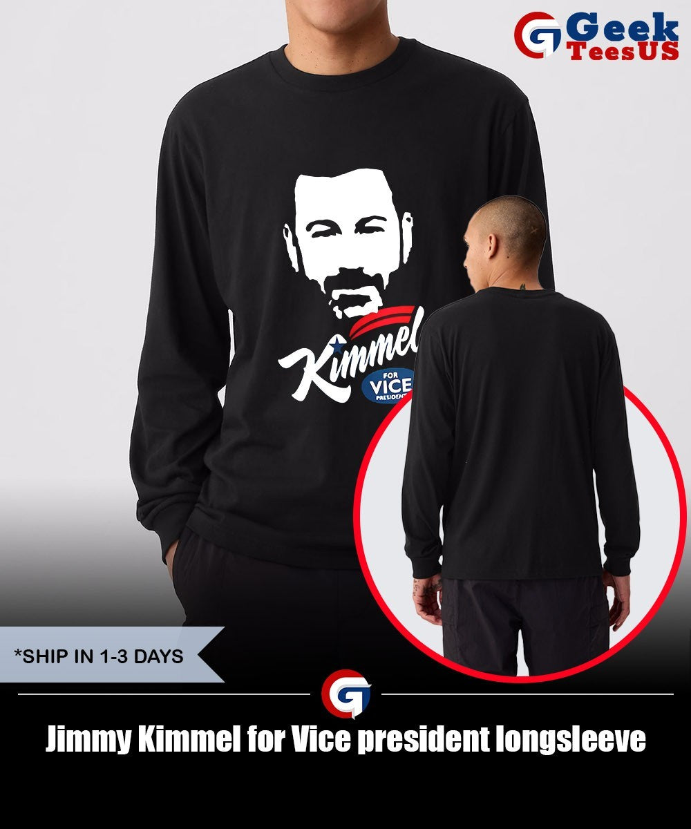 Jimmy Kimmel for Vice president shirt Unisex , , , Long Sleeve Tee