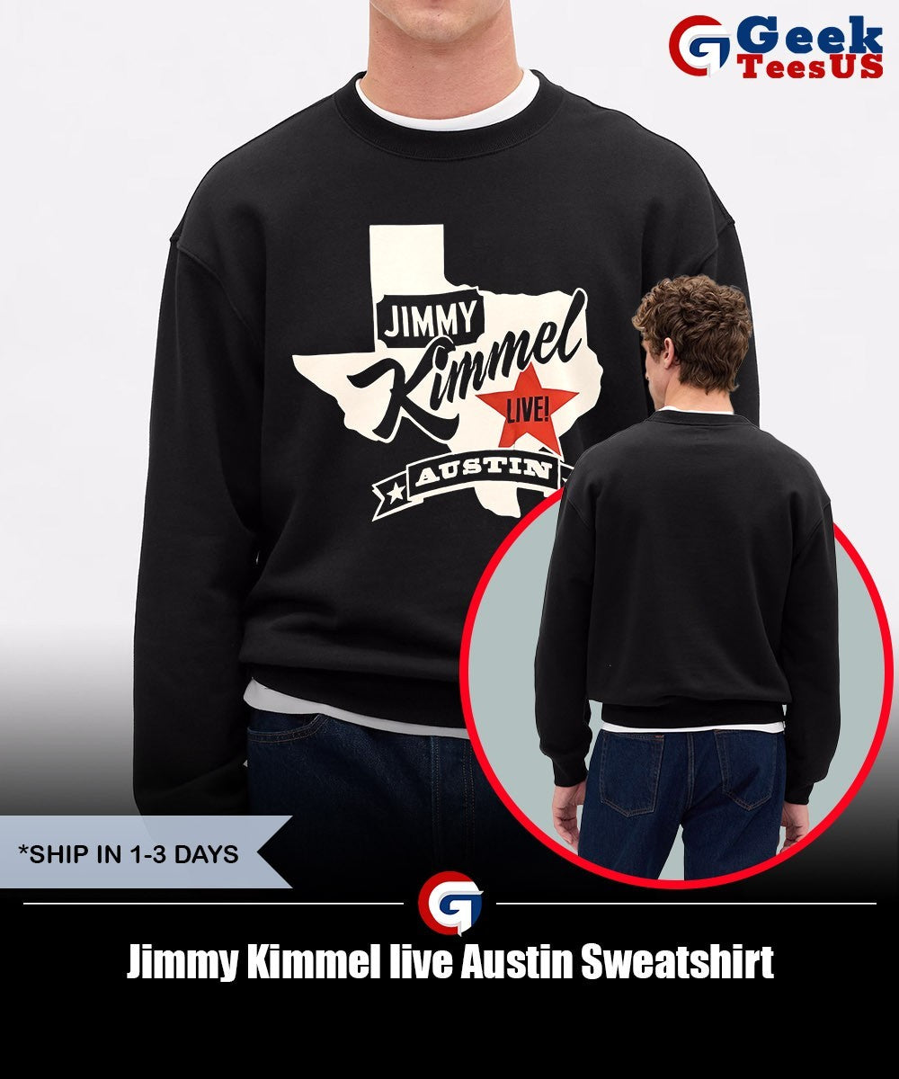 Jimmy Kimmel live Austin shirt Unisex , , , Long Sleeve Tee