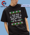 Jingle Bells retall smells BidFTA all the way ugly Christmas shirt Unisex , , , Long Sleeve Tee